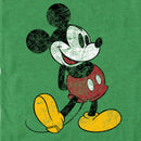 Men's Mickey & Friends Distressed Mickey Portrait T-Shirt