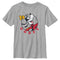 Boy's Mickey & Friends Goofy Circle Portrait T-Shirt