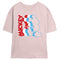 Junior's Mickey & Friends Patriotic Silhouettes T-Shirt