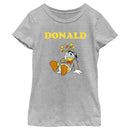 Girl's Mickey & Friends Donald Duck Stars T-Shirt