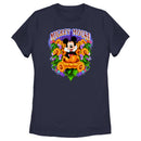 Women's Mickey & Friends Colorful Sunflower Field T-Shirt