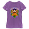 Girl's Mickey & Friends Colorful Sunflower Field T-Shirt