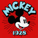 Girl's Mickey & Friends 1928 Face T-Shirt