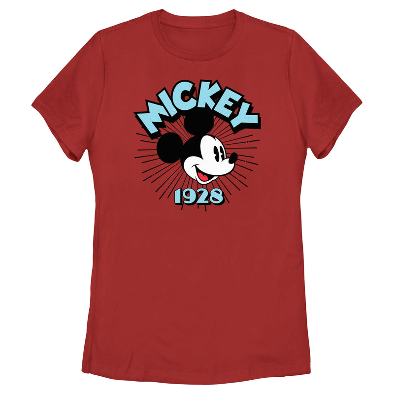 Women's Mickey & Friends 1928 Face T-Shirt