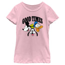 Girl's Mickey & Friends Good Times Faces T-Shirt