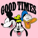 Girl's Mickey & Friends Good Times Faces T-Shirt