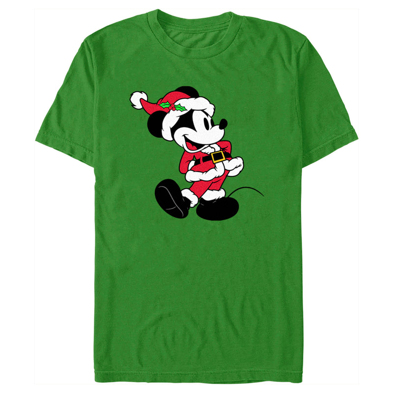 Men's Mickey & Friends Santa Mickey T-Shirt