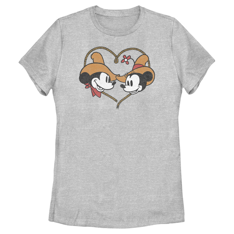 Women's Mickey & Friends Rodeo Couple T-Shirt