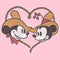 Girl's Mickey & Friends Rodeo Couple T-Shirt