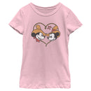 Girl's Mickey & Friends Rodeo Couple T-Shirt