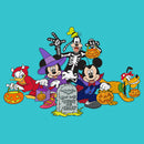 Girl's Mickey & Friends Halloween Group Shot T-Shirt