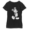 Girl's Mickey & Friends Polygonal Portrait T-Shirt