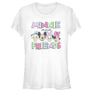 Junior's Mickey & Friends Minnie Crew T-Shirt