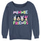 Junior's Mickey & Friends Minnie Pals Sweatshirt