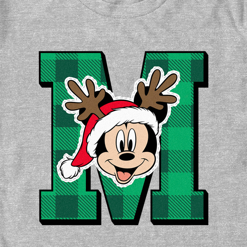 Men's Mickey & Friends Christmas Reindeer Antlers Mousey T-Shirt