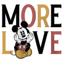 Girl's Mickey & Friends More Love T-Shirt