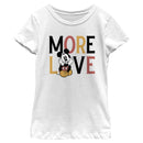 Girl's Mickey & Friends More Love T-Shirt