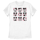 Women's Mickey & Friends Retro Photo Grid T-Shirt