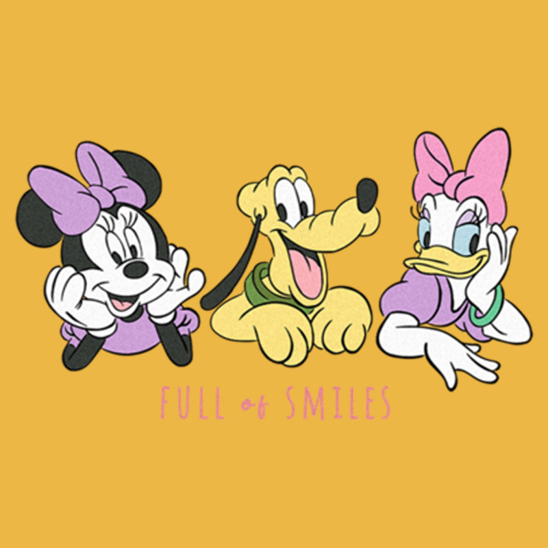 Junior's Mickey & Friends Full of Smiles T-Shirt