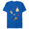 Men's Mickey & Friends Donald and Pluto Astronauts T-Shirt