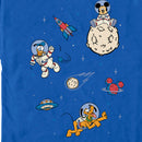 Men's Mickey & Friends Donald and Pluto Astronauts T-Shirt