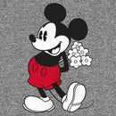 Boy's Mickey & Friends Classic Mouse Flowers Performance Tee