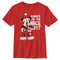 Boy's Mickey & Friends Christmas Always on the Nice List Mickey T-Shirt