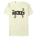 Men's Mickey & Friends Character Name T-Shirt