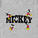 Men's Mickey & Friends Character Name T-Shirt