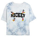 Junior's Mickey & Friends Varsity Character Name T-Shirt