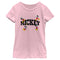 Girl's Mickey & Friends Character Name T-Shirt