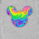 Men's Mickey & Friends Paint Swirl Logo T-Shirt