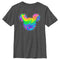 Boy's Mickey & Friends Paint Swirl Logo T-Shirt