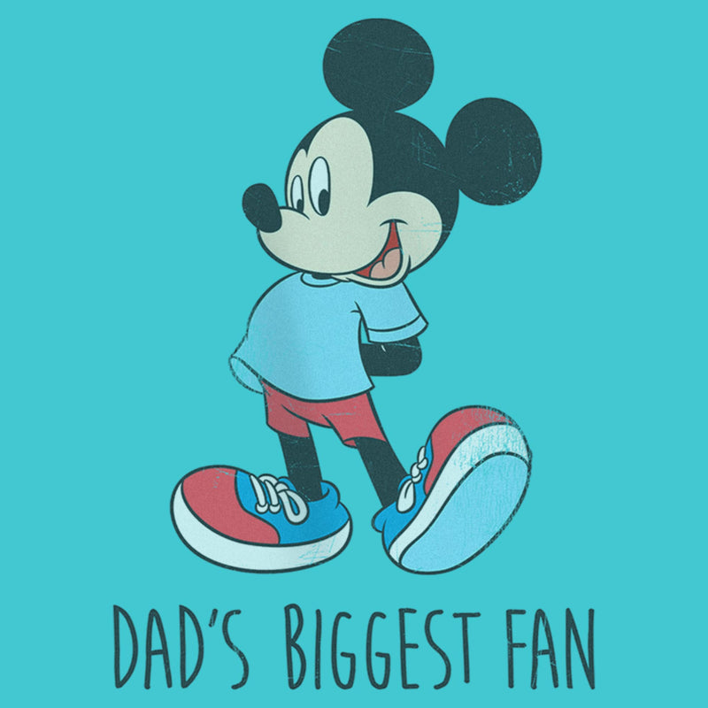 Girl's Mickey & Friends Dad’s Biggest Fan T-Shirt