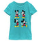 Girl's Mickey & Friends Four Retro Mice T-Shirt