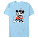 Men's Mickey & Friends Retro Minnie and Mickey Hug T-Shirt