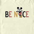 Men's Mickey & Friends Retro Be Nice T-Shirt