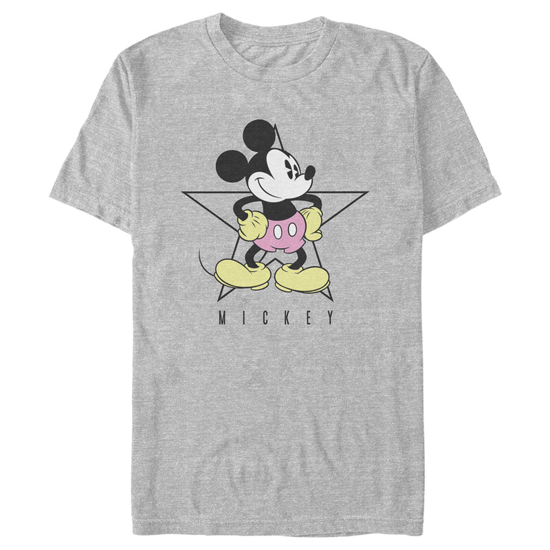 Men's Mickey & Friends Retro Classic Star Pose T-Shirt