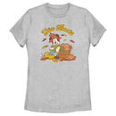 Women's Mickey & Friends Give Thanks Scarecrow Mickey T-Shirt