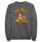 Men's Mickey & Friends Give Thanks Scarecrow Mickey Sweatshirt