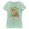 Girl's Mickey & Friends Give Thanks Scarecrow Mickey T-Shirt