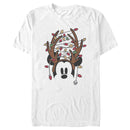 Men's Mickey & Friends Antlers with Christmas Lights T-Shirt