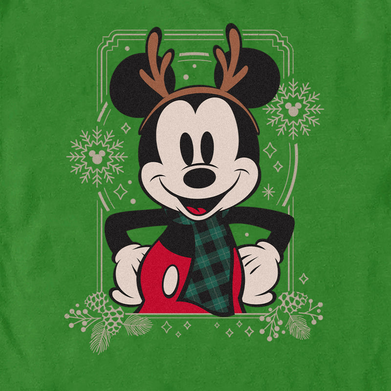 Men's Mickey & Friends Christmas Reindeer Mickey T-Shirt