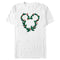 Men's Mickey & Friends Mistletoe Mickey Wreath T-Shirt