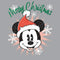 Men's Mickey & Friends Merry Christmas Distressed Mickey Sweatshirt