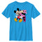 Boy's Mickey & Friends Minnie Kiss Couple T-Shirt