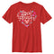 Boy's Mickey & Friends Love Forever Heart T-Shirt