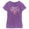 Girl's Mickey & Friends Love Forever Heart T-Shirt