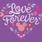 Girl's Mickey & Friends Love Forever Heart T-Shirt