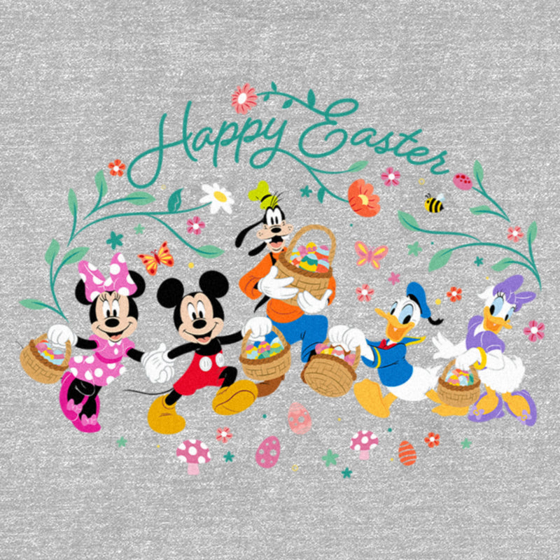 Women's Mickey & Friends Happy Easter Group Egg Hunt T-Shirt